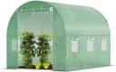 VOUNOT Foliengewächshaus 3×2×2 m 6 m²