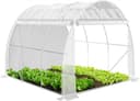 VOUNOT Foliengewächshaus 3×2×2 m (aufrollbare Seiten)