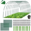 TUIBEIDAMAI Fiberglas-Pflanztunnel Bögen (70 PCS)