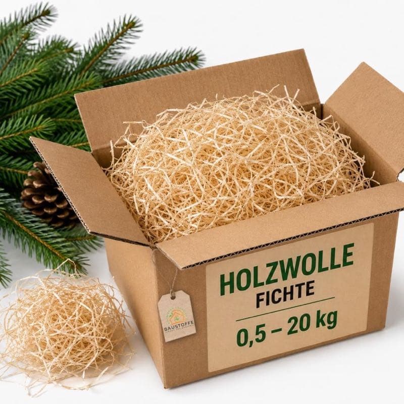 Holzwolle 1 kg (Doubleyou)