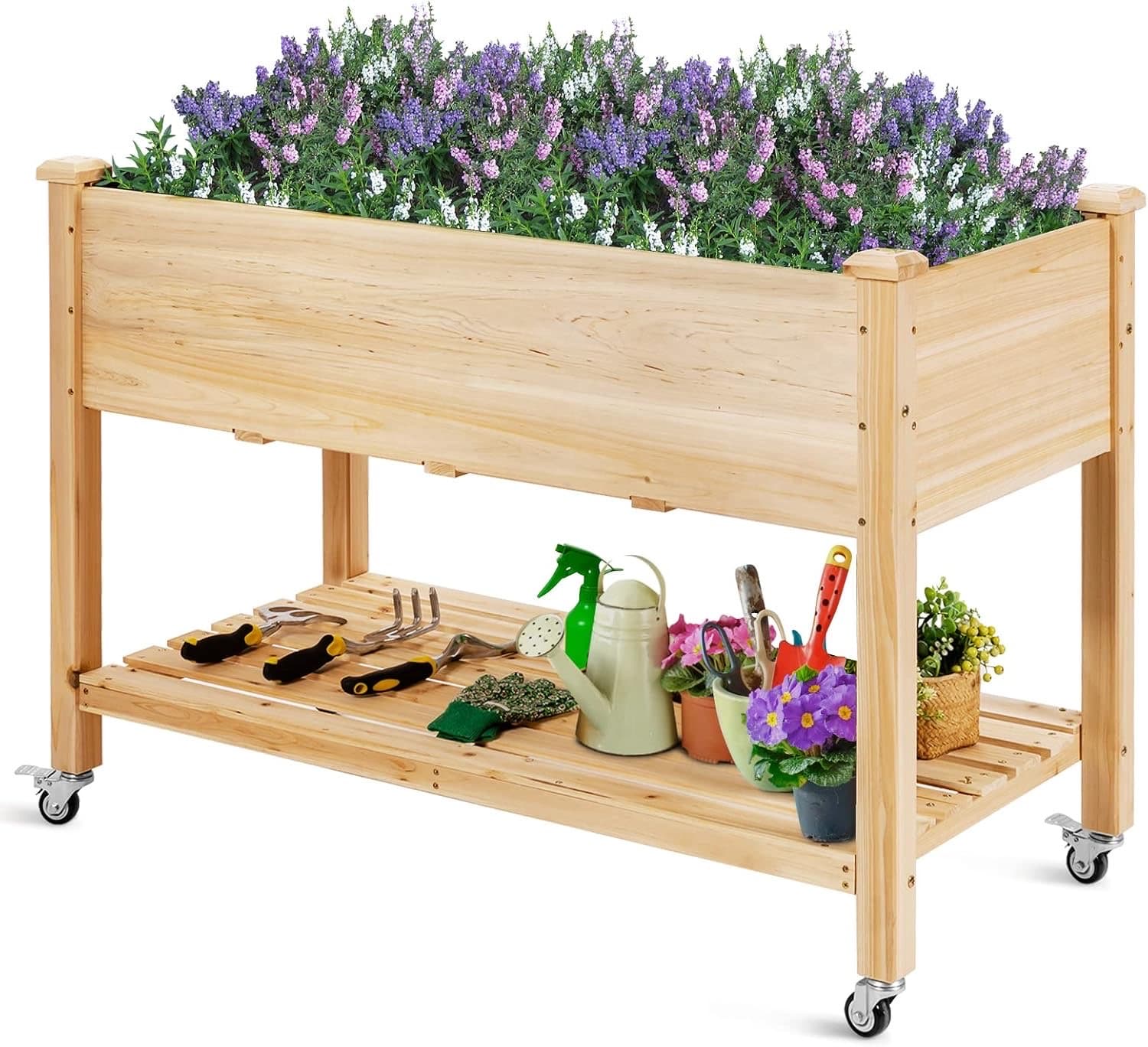 COSTWAY Holz 120×59 cm