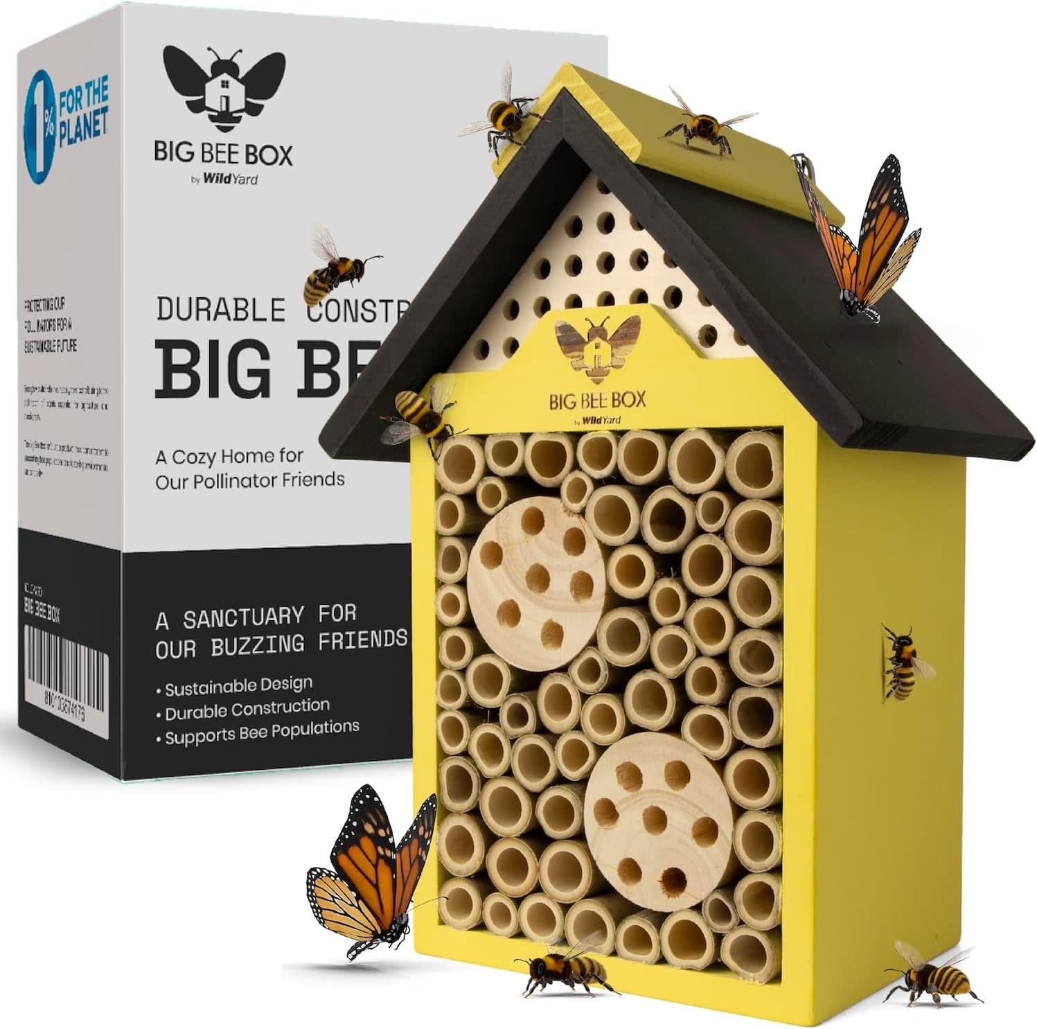 WildYard Big Bee Box Gelb