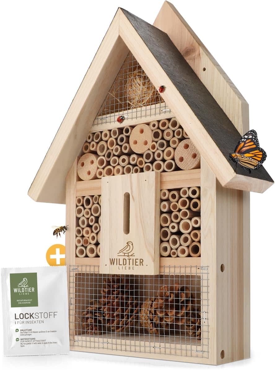 wildtier liebe Insektenhotel