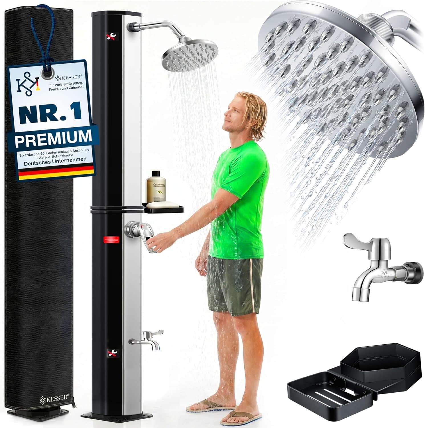 KESSER Solardusche 60 L (Variante)