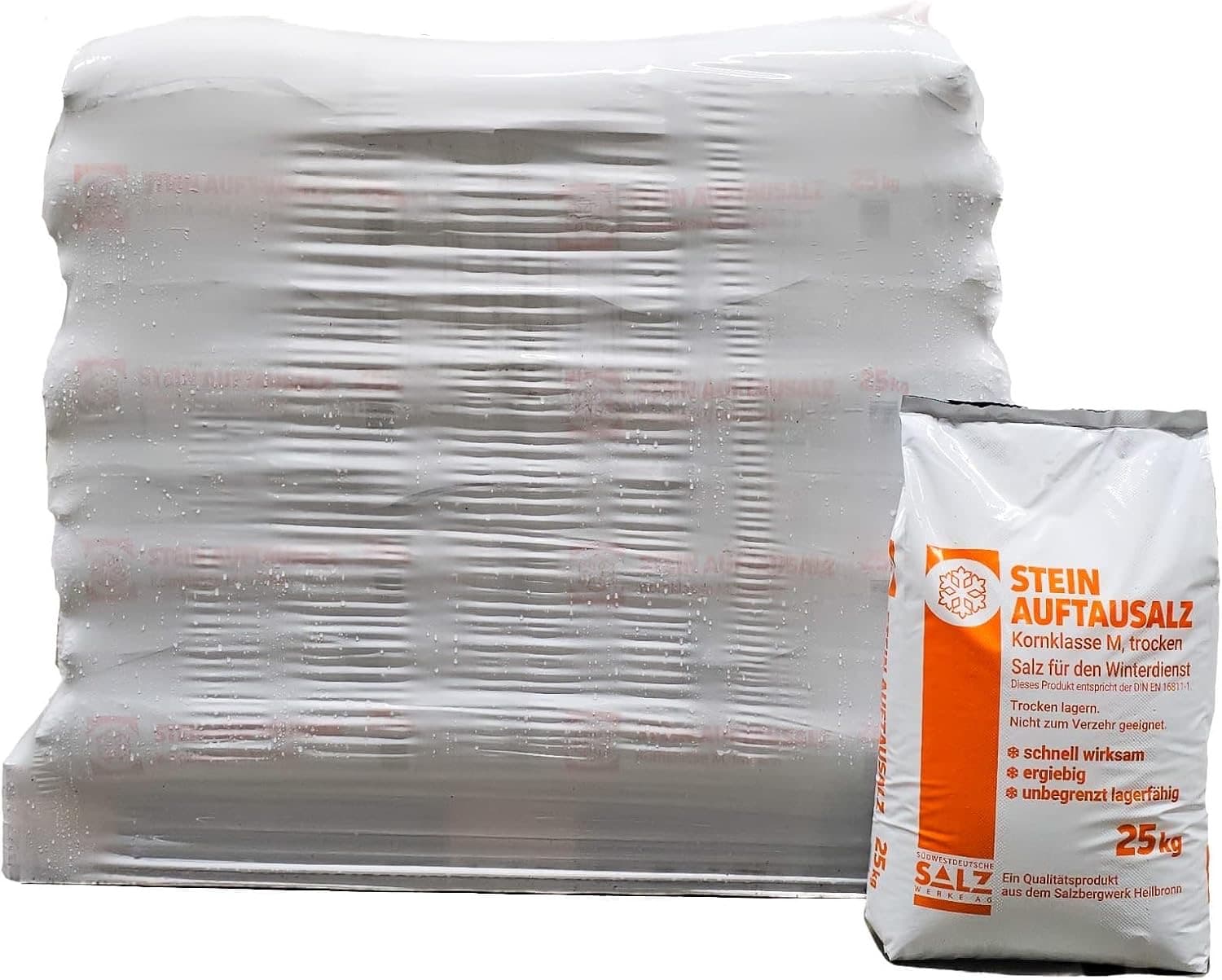SW Salzwerke Palette | DIN 1.000 kg