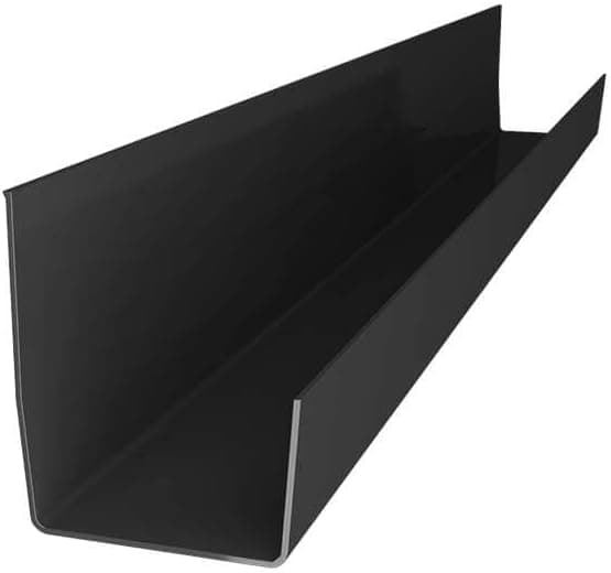 Renoplast RK65 Aluminium Dachrinnen 200cm Graphit Rechteckig