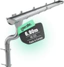 greate Dachrinnen-Set 6,9 m NG333 verzinkt