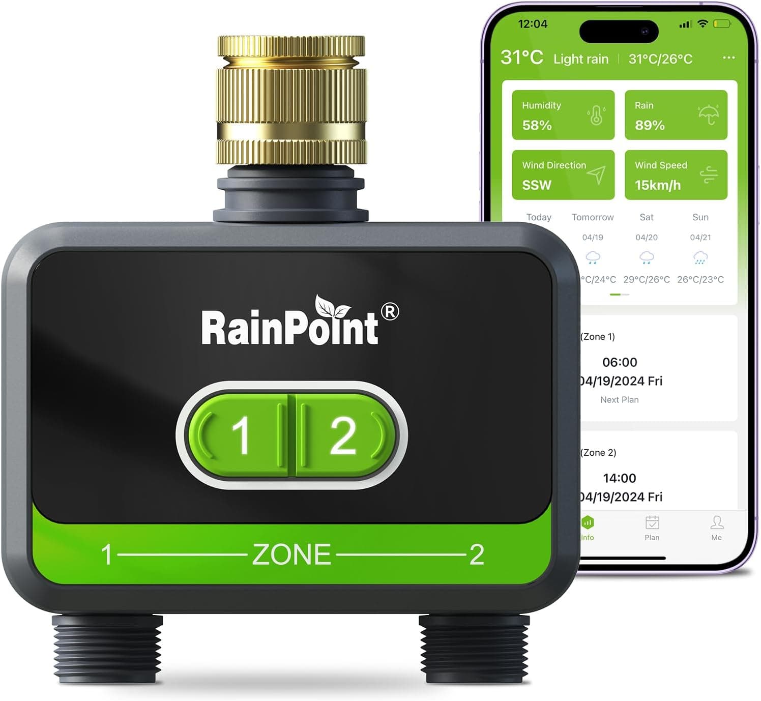 RAINPOINT Bluetooth 2-Zone