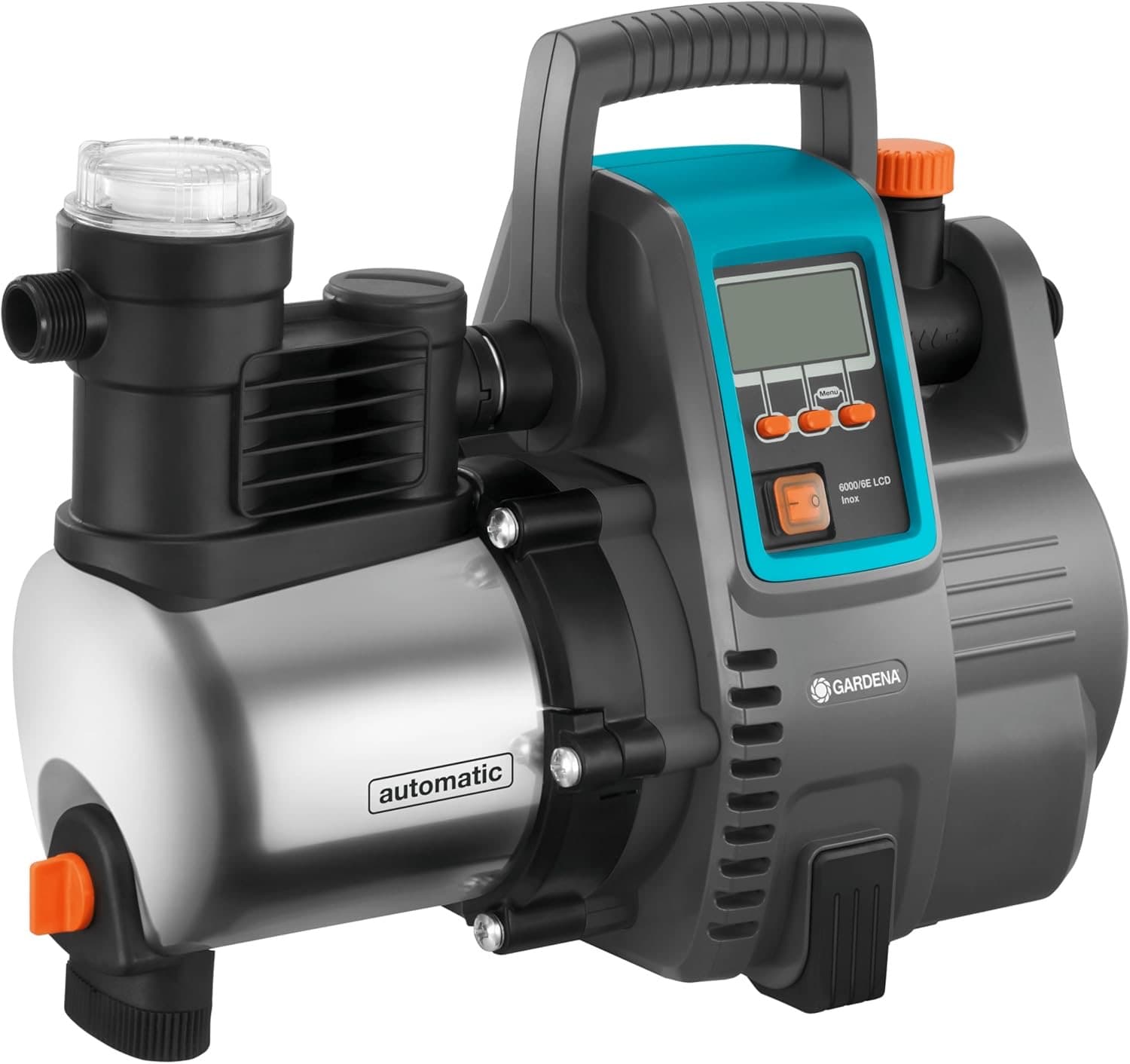 Gardena Premium Hauswasserautomat 6000/6E LCD Inox