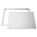 VEVOR Schachtabdeckung Stahl 60×60 cm