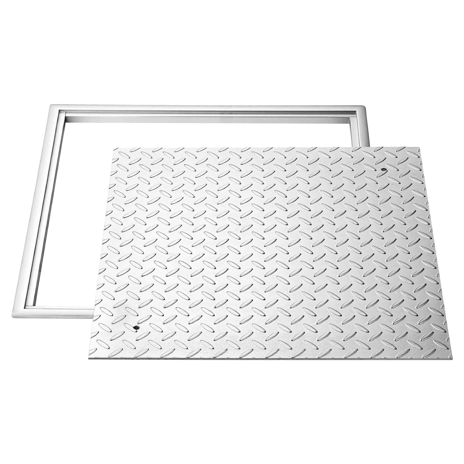 VEVOR Schachtabdeckung Stahl 60×60 cm