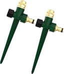 ZHJZFZ Messing-Rasensprinkler 2er-Pack