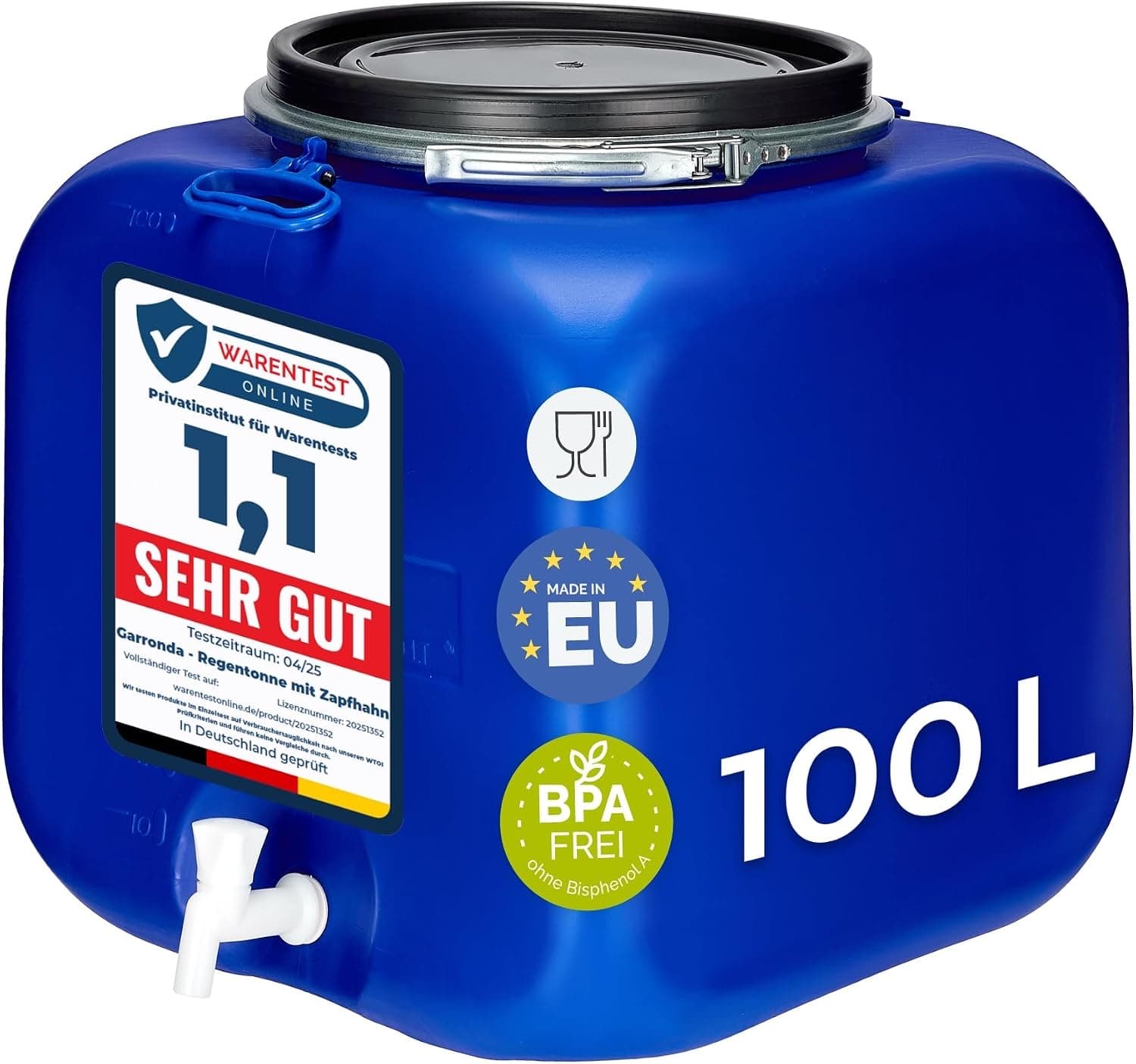 Garronda Regentonne 100 L GD-0089 Blau