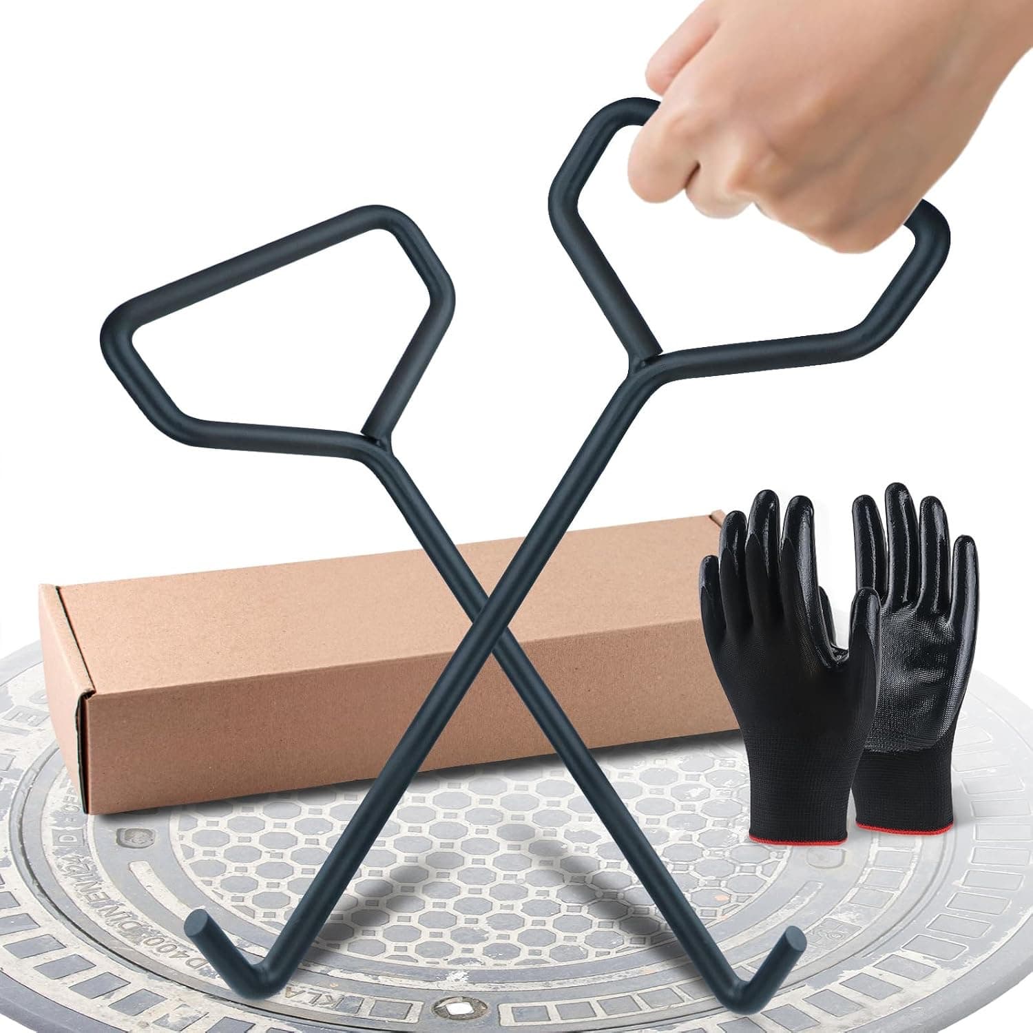 BQHRJG 2×40 cm + Handschuhe