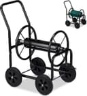 Relaxdays Schlauchwagen schwarz XL 60 m