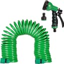 Relaxdays Spiralschlauch 10 m mit Brause