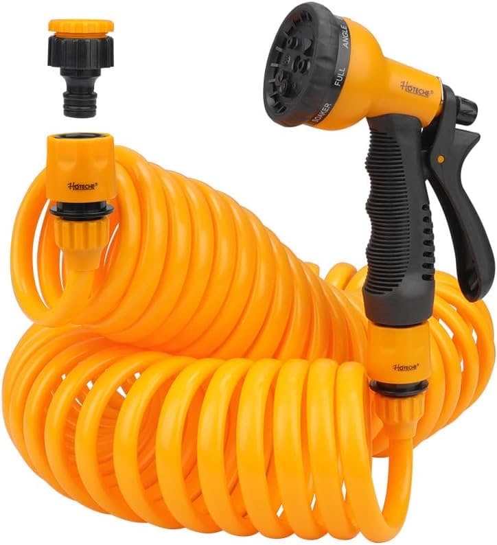 Hoteche Spiralschlauch 15 m EVA Set