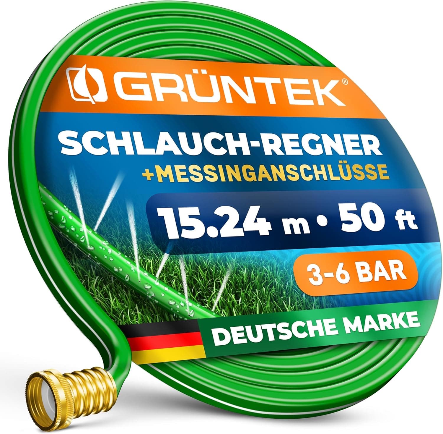 GRÜNTEK Sprühregner 15,24 m