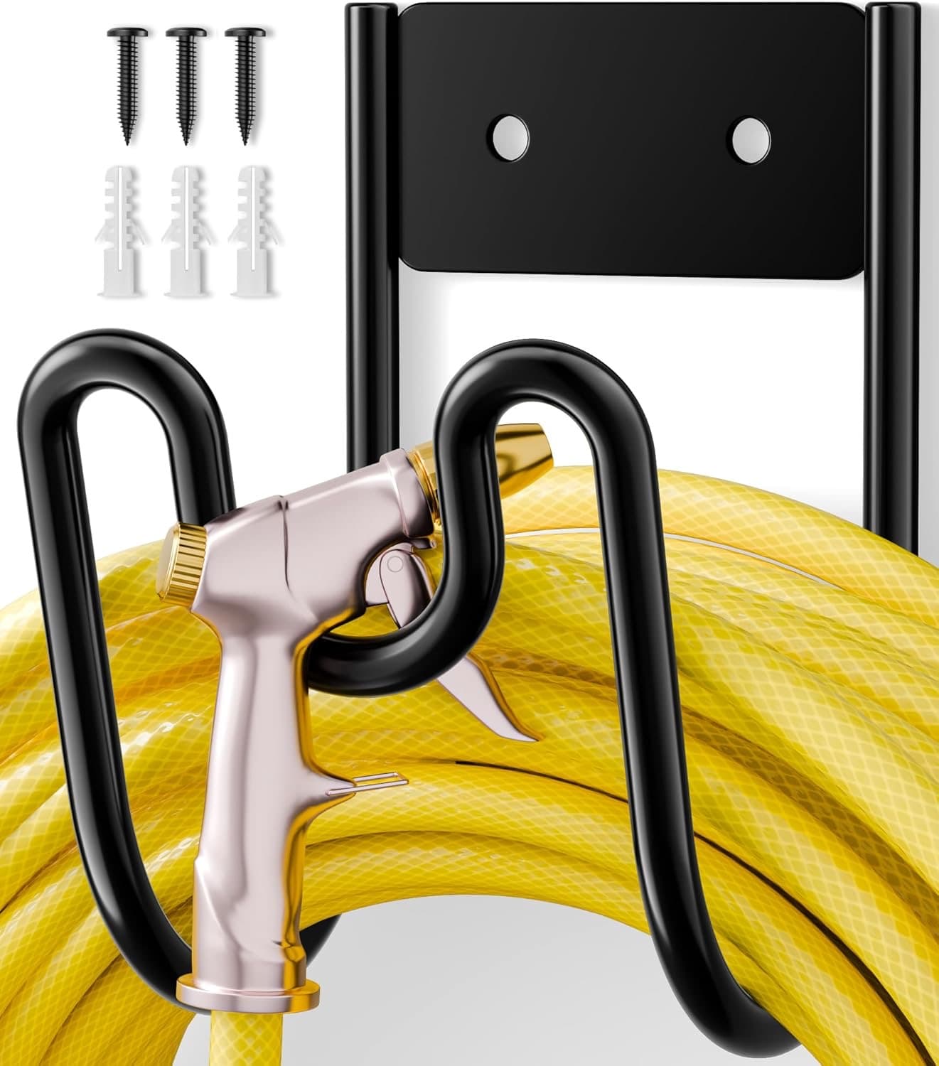 niffgaff Schwerlast-Schlauchhalter schwarz