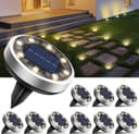 btfarm 10 Stück Solar Bodenleuchten