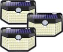 Aootek Solarlampen 3er Set mit Bewegungsmelder