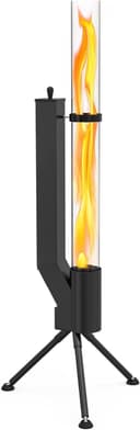 Albatros Pelletfackel Schwarz Rocket-Stove