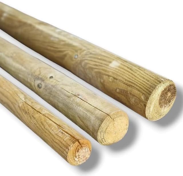 MyTimber Zaunpfosten KDI rund 8 cm 200 cm