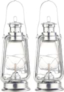 Lunartec Sturmlaterne Amalia 2er-Set 30 cm