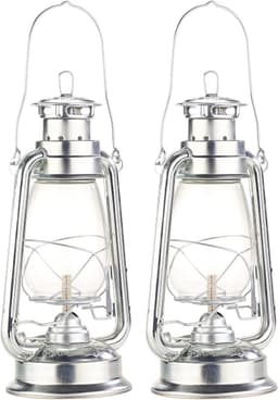 Lunartec Lunartec Sturmlaterne Amalia 2er-Set 30 cm