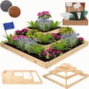 MODO24 Hochbeet Holz gestuft 119 cm