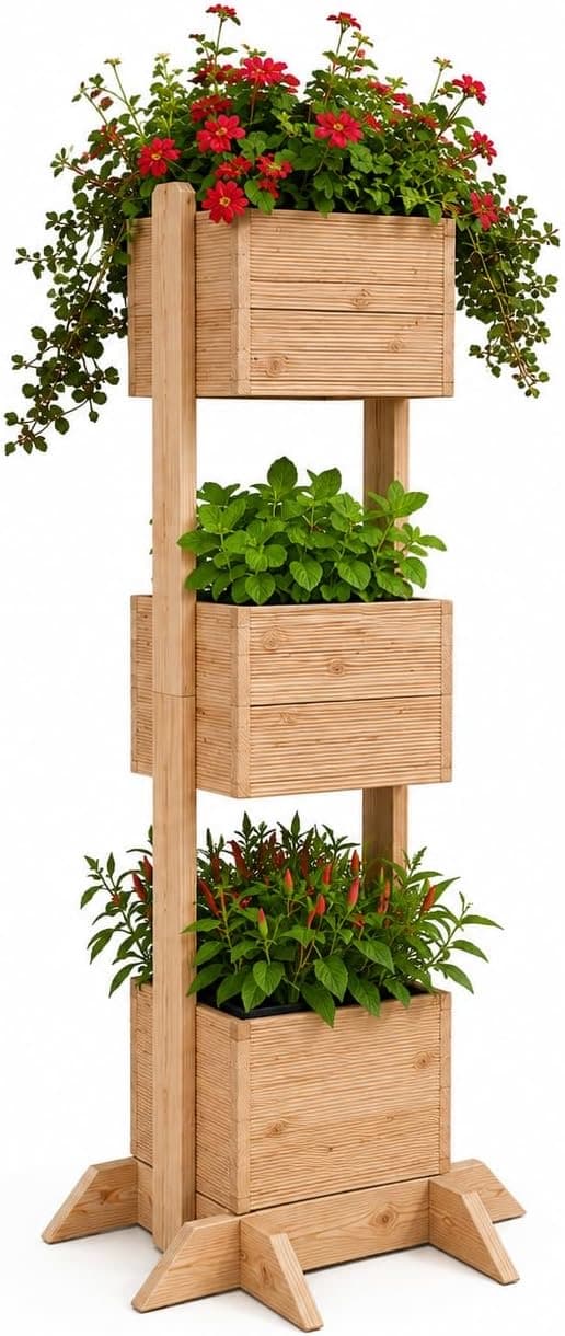 BALKO Pflanzturm Lärche 180 cm