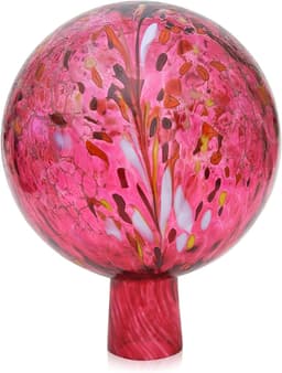 Lauschaer Glas Lauschaer Glas Rosenkugel Granulat rubinrot 15 cm