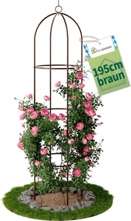TTL GARDEN TTL Garden Obelisk XL 102–195 cm braun