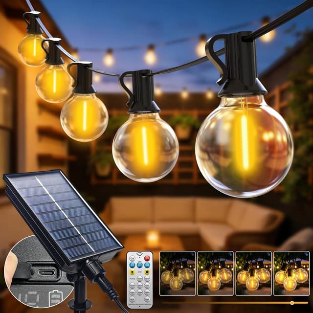 btfarm Solar Lichterkette 20 m G40