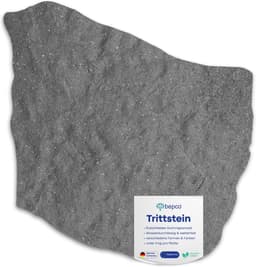 bepco bepco Trittsteine 4er Recycel-Gummi Steinoptik