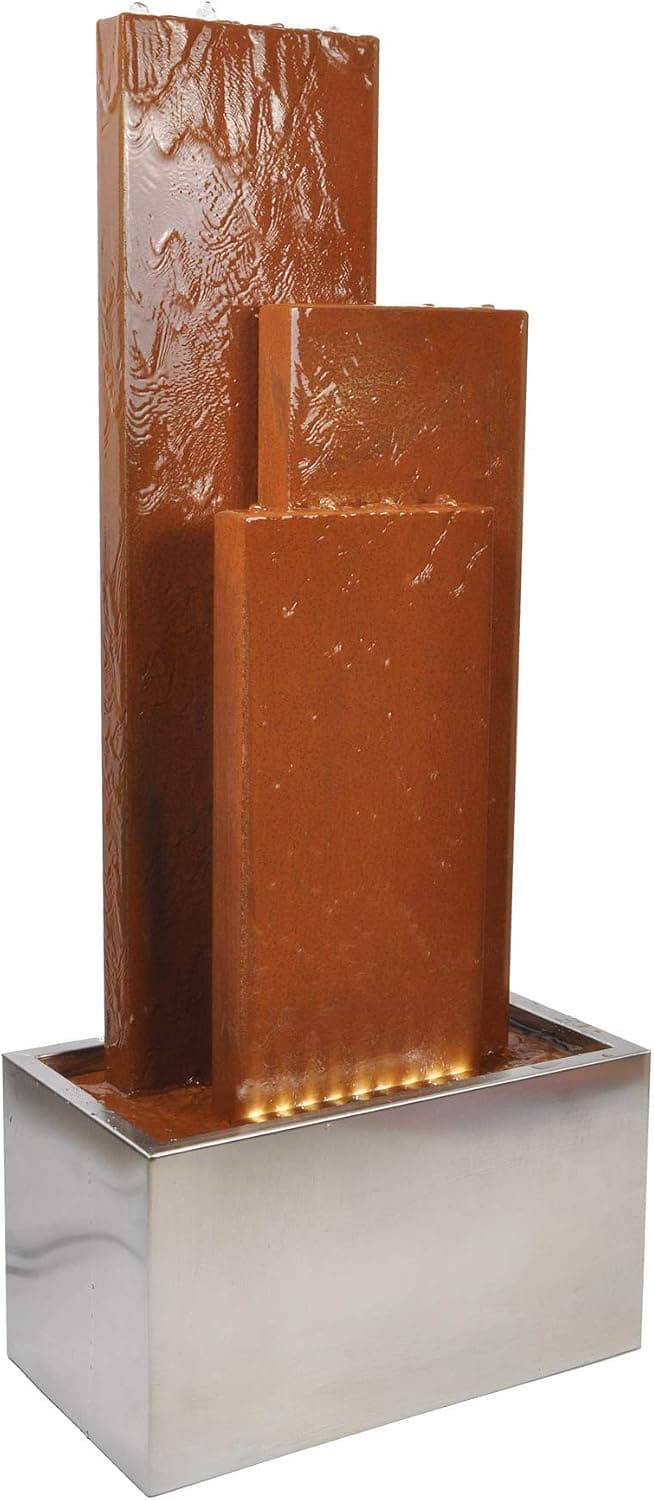 Köhko Chile Cortenstahl 3 Wasserwände 104 cm