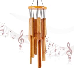 Rdutuok Rdutuok Bambus-Windspiel 81 cm