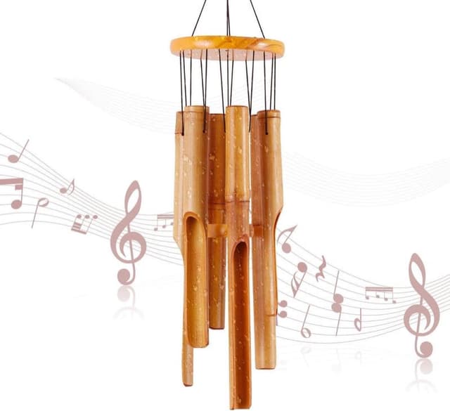 Rdutuok Bambus-Windspiel 81 cm