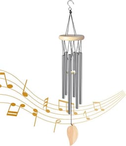 Butyeak Butyeak Alu-Holz Klangspiel 70 cm Silber
