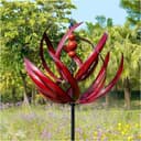 yeeplo Lotus-Windrad 90 cm rot