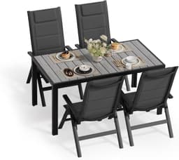 JUMMICO Klapp 4P 150 cm Grau