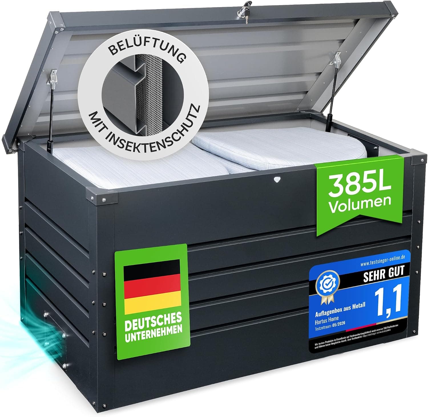 Hortus Home Metall 385 L