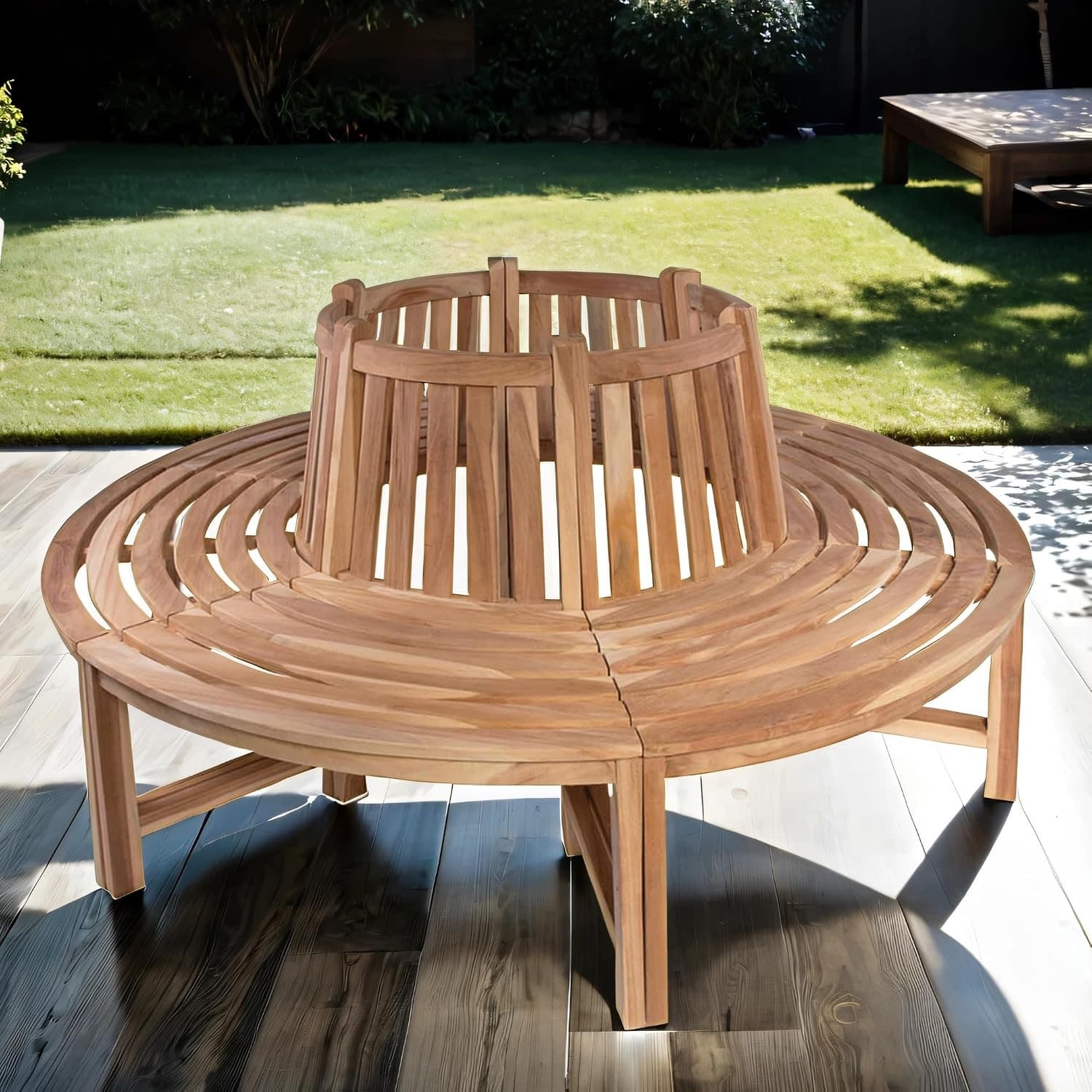 SAM Baumbank Timo 180 cm Teak