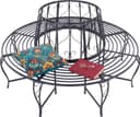 Relaxdays Baumbank 360° Vintage