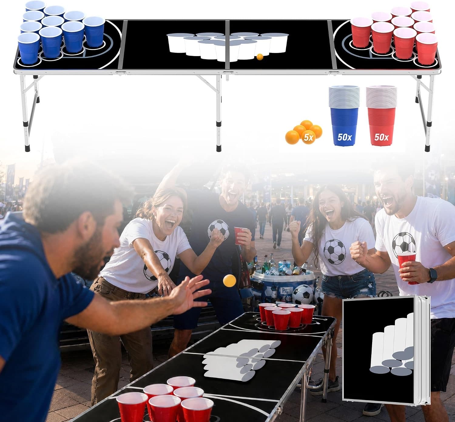YRHome Bierpong Set