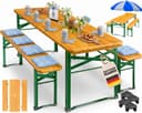 KESSER Bierzeltgarnitur Holz 170 cm