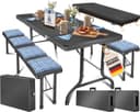 KESSER Bierzeltgarnitur HDPE Anthrazit