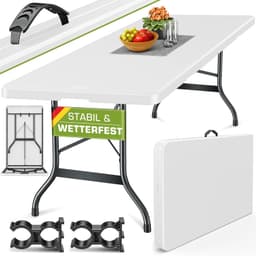 tillvex tillvex Gartentisch klappbar 180×75