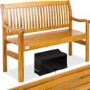 KESSER Holzbank 125 cm Hellbraun
