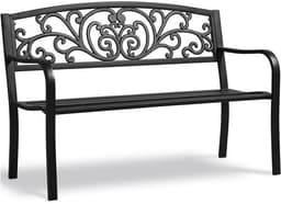 Yaheetech Yaheetech Vintage Schwarz 127 cm